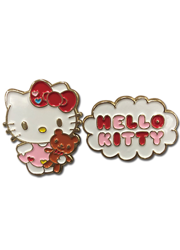 Hello Kitty - Valentine's 2018-2 Enamel Pins, an officially licensed product in our Hello Kitty Pins & Badges department.