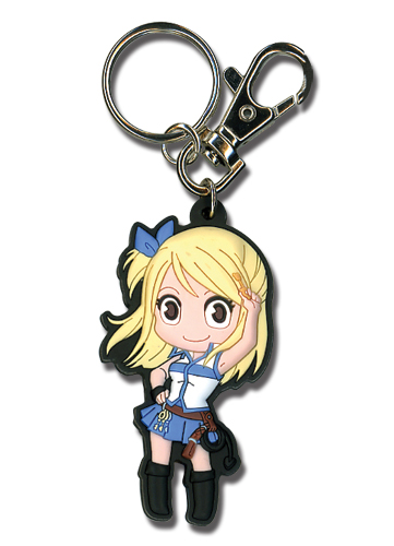 Fairy Tail Lucy Sd Pvc Keychain, an officially licensed product in our Fairy Tail Key Chains department.