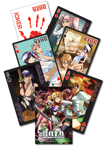 High School Of The Dead Playing Cards, an officially licensed product in our Everything Else Playing Cards department.