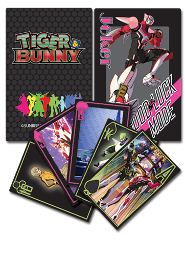 Tiger & Bunny Playing Cards, an officially licensed product in our Tiger & Bunny Playing Cards department.