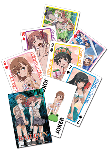 A Certain Scientific Railgun Playing Cards, an officially licensed product in our A Certain Scientific Railgun Playing Cards department.