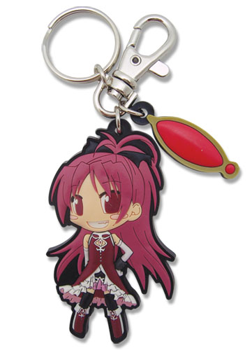 Madoka Magica Kyouko Keychain, an officially licensed product in our Madoka Magica Key Chains department.