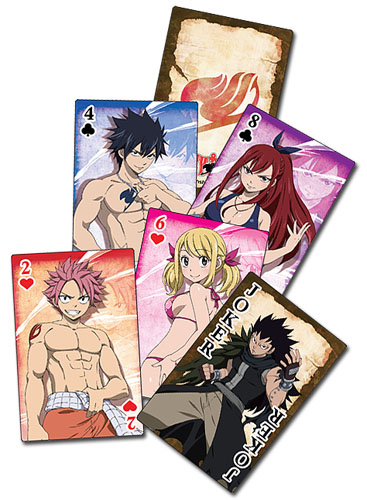 Fairy Tail S2 - Group Playing Cards, an officially licensed product in our Fairy Tail Playing Cards department.