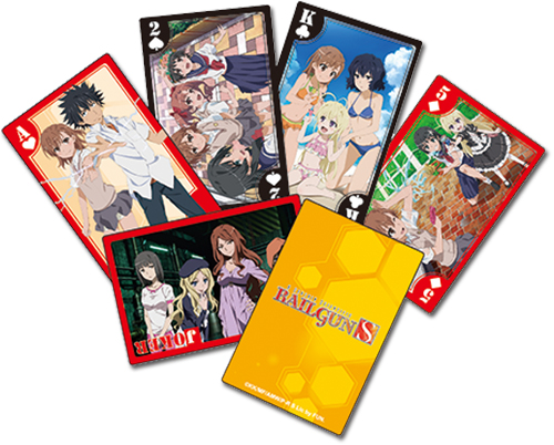 Railgun S - Group Playing Cards, an officially licensed product in our A Certain Scientific Railgun Playing Cards department.