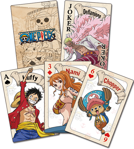 One Piece - Punk Hazard Group Playing Cards, an officially licensed product in our One Piece Playing Cards department.