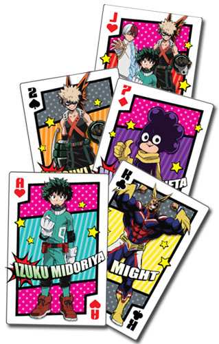 My Hero Academia - Hero Costume Group Playing Cards, an officially licensed product in our My Hero Academia Playing Cards department.