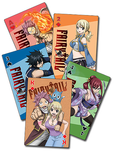 Fairy Tail - S7 Big Group Playing Cards, an officially licensed product in our Fairy Tail Playing Cards department.