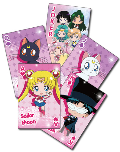 Sailor Moon S - Sd Group Playing Cards, an officially licensed product in our Sailor Moon Playing Cards department.