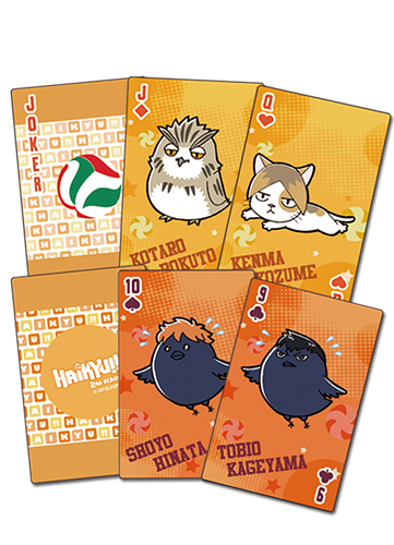 Haikyu!! S2 - Sd Big Group Playing Cards, an officially licensed product in our Haikyu!! Playing Cards department.