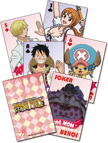 One Piece - Whole Cake Island Group Playing Cards, an officially licensed product in our One Piece Playing Cards department.