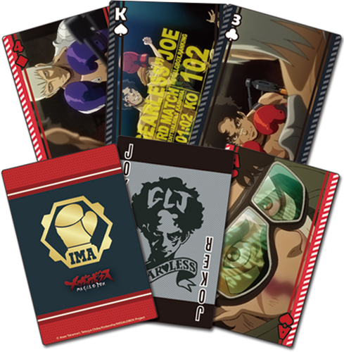 Megalobox - Screenshot Playing Cards, an officially licensed Megalobox product at B.A. Toys.