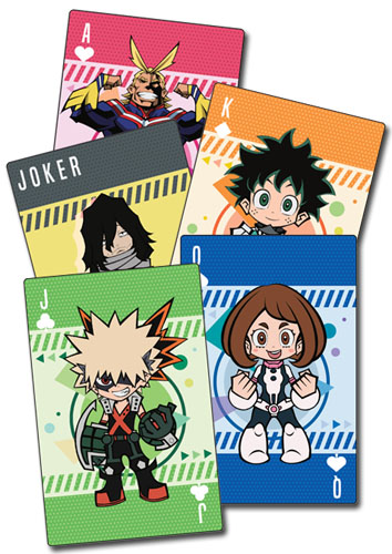 My Hero Academia - Sd Group Playing Cards, an officially licensed product in our My Hero Academia Playing Cards department.