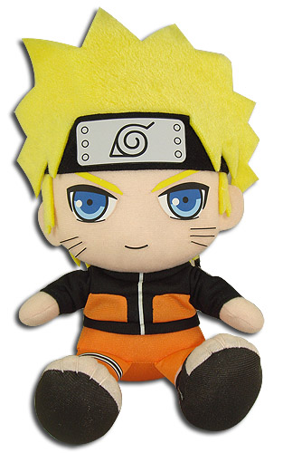 Naruto Shippuden - Naruto Sitting Pose Plush 7