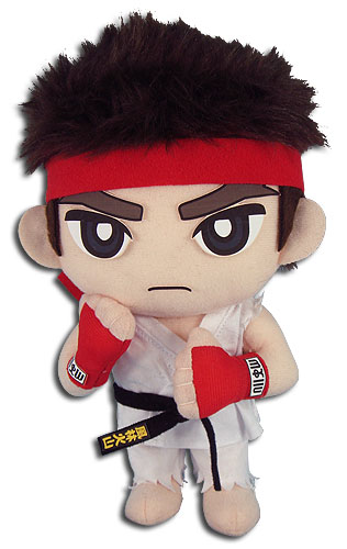 Street Fighter V - Ryu Plush 8'', an officially licensed product in our Street Fighter Plush department.