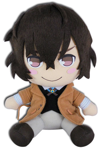Bungo Stray Dogs - Osamu Sitting Plush 7'', an officially licensed product in our Bungo Stray Dogs Plush department.