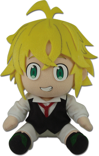 The Seven Deadly Sins - Meliodas Sitting Pose Plush 7'', an officially licensed product in our The Seven Deadly Sins Plush department.