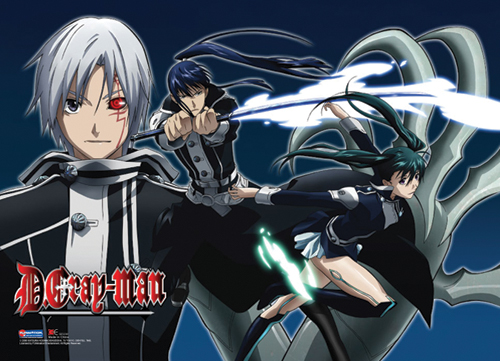 D Gray Man Allen Kanda & Linally Wall Scroll, an officially licensed product in our D.Gray-Man Wall Scroll Posters department.