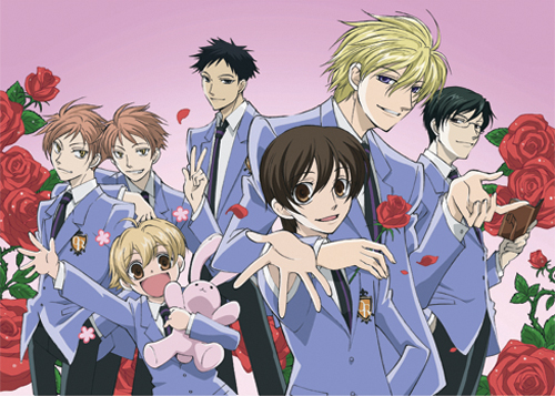 Ouran High School Host Club Group Wall Scroll, an officially licensed product in our Ouran High School Host Club Wall Scroll Posters department.