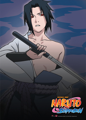 Naruto Shippuden Sasuke Wall Scroll, an officially licensed product in our Naruto Shippuden Wall Scroll Posters department.