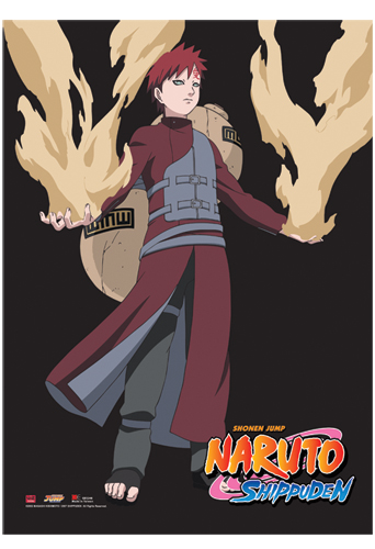 Naruto Shippuden S Gaara Wall Scroll, an officially licensed product in our Naruto Shippuden Wall Scroll Posters department.