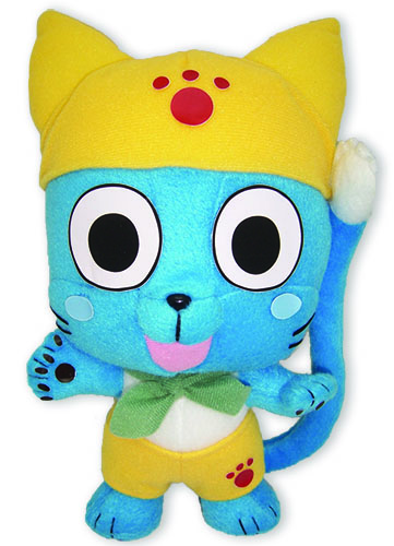 Fairy Tail Happy In Yellow Plush, an officially licensed product in our Fairy Tail Plush department.