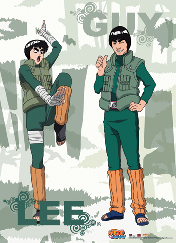 Naruto Shippuden Lee & Guy Wall Scroll, an officially licensed product in our Naruto Shippuden Wall Scroll Posters department.