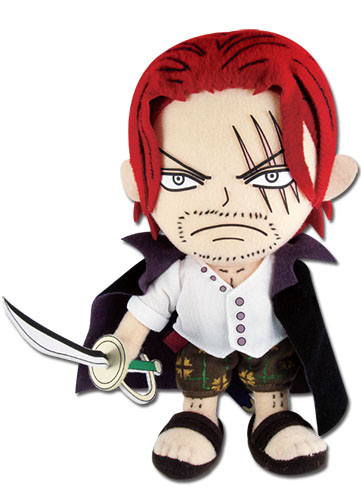 One Piece - Shanks Plush 8'', an officially licensed product in our One Piece Plush department.