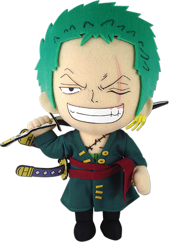 One Piece - Zoro Plush 8'', an officially licensed product in our One Piece Plush department.