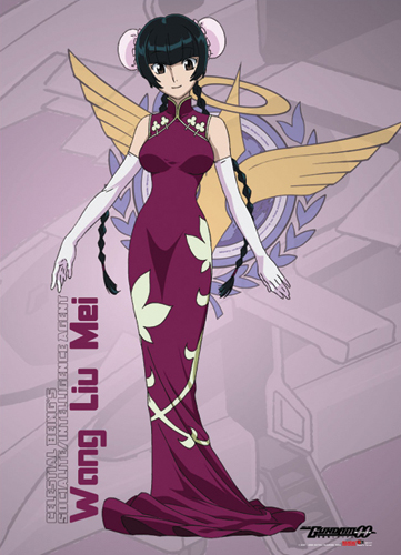 Gundam 00 Sliu Mei Wallscroll, an officially licensed product in our Gundam 00 Wall Scroll Posters department.