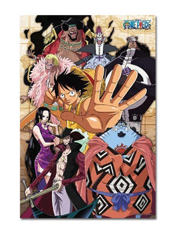 One Piece - Glow-In-The-Dark Luffy & Shichibukai 1000Pcs Puzzle, an officially licensed product in our One Piece Puzzles department.
