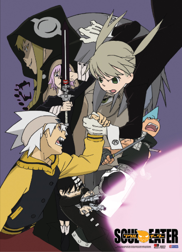 Soul Eater Group Wall Scroll, an officially licensed product in our Soul Eater Wall Scroll Posters department.
