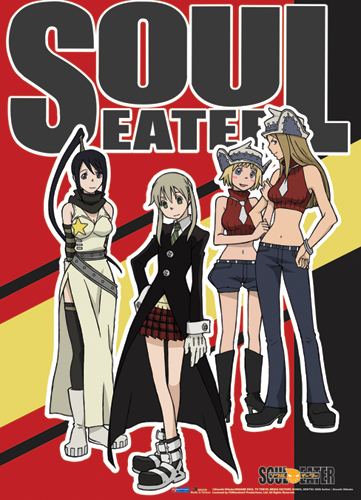 Soul Eater Leading Ladies Wall Scroll, an officially licensed product in our Soul Eater Wall Scroll Posters department.