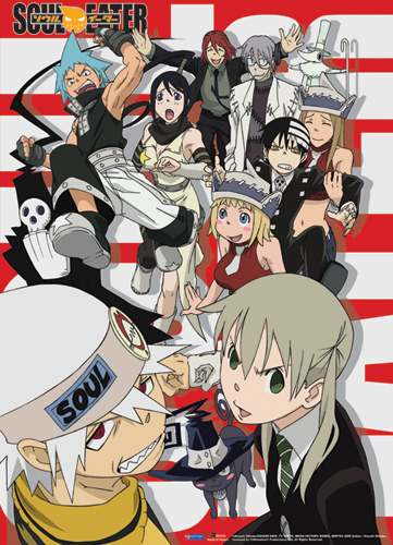 Soul Eater Vocational Bunch Wall Scroll, an officially licensed product in our Soul Eater Wall Scroll Posters department.