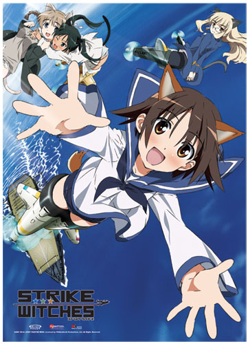 Strike Witches Crew Wallscroll, an officially licensed product in our Strike Witches Wall Scroll Posters department.