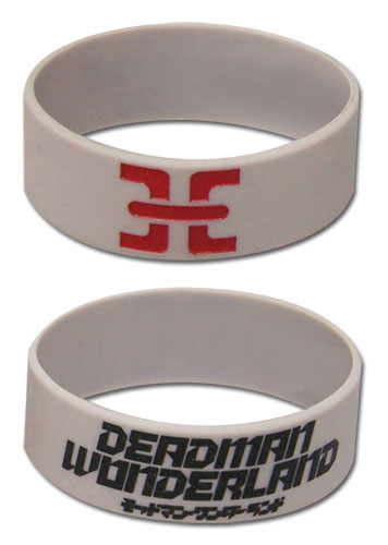 Deadman Wonderland Prison Symbol Pvc Wristband, an officially licensed product in our Deadman Wonderland Wristbands department.