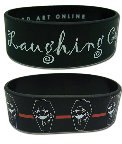 Sword Art Online Laughing Coffin Pvc Wristband, an officially licensed product in our Sword Art Online Wristbands department.