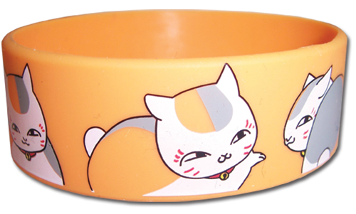 Natsume's Book Of Friends - Madara Pattern Pattern Pvc Wristband, an officially licensed product in our Natsume'S Book Of Friends Wristbands department.