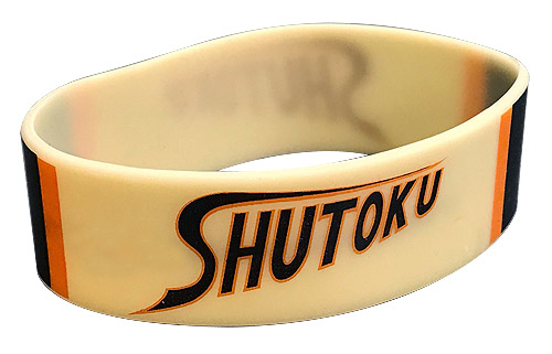 Kuroko's Basketball - Team Shutoku Pvc Wristband, an officially licensed product in our Kuroko'S Basketball Wristbands department.