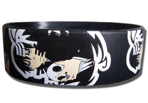 Soul Eater - Death The Kid Pvc Wrsitband, an officially licensed product in our Soul Eater Wristbands department.