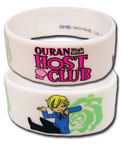 Ouran High School Host Club - Sd Tamaki Pvc Wristband, an officially licensed product in our Ouran High School Host Club Wristbands department.