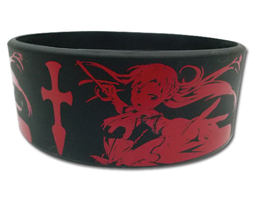 Sword Art Online - Asuna Red Pvc Wrsitband, an officially licensed product in our Sword Art Online Wristbands department.