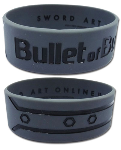 Sword Art Online - Bullet Of Bullets Pvc Wristband, an officially licensed product in our Sword Art Online Wristbands department.