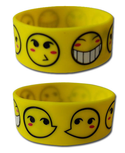 Cowboy Bebop - Ed Smiley Pvc Wristband, an officially licensed product in our Cowboy Bebop Wristbands department.