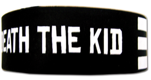 Soul Eater - Death The Kid Stripe Wristband, an officially licensed product in our Soul Eater Wristbands department.