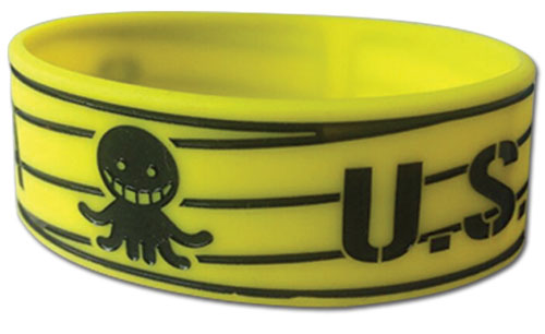 Assassination Classroom - Saauso Pvc Wristband, an officially licensed product in our Assassination Classroom Wristbands department.