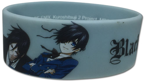 Black Butler 2 - Sebastian & Ciel Pvc Wristband, an officially licensed product in our Black Butler Wristbands department.
