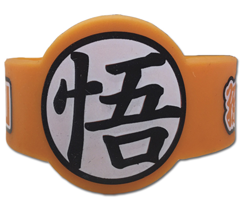 Dragon Ball Z - Goku Symbol Pvc Wristband, an officially licensed product in our Dragon Ball Z Wristbands department.