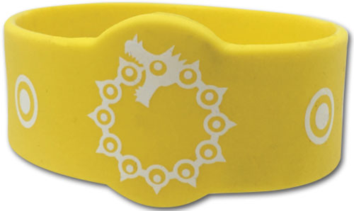 The Seven Deadly Sins - Wrath Pvc Wristband, an officially licensed product in our The Seven Deadly Sins Wristbands department.