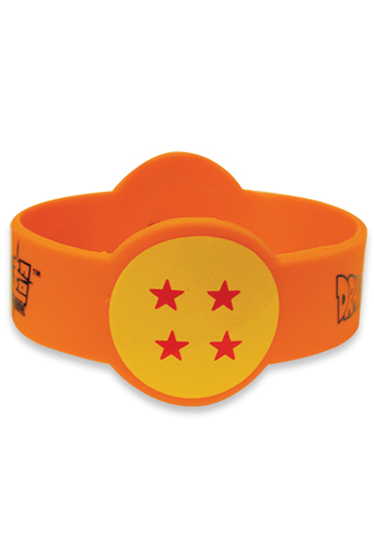 Dragon Ball Super - Dragonball #4 Pvc Wristband, an officially licensed product in our Dragon Ball Super Wristbands department.