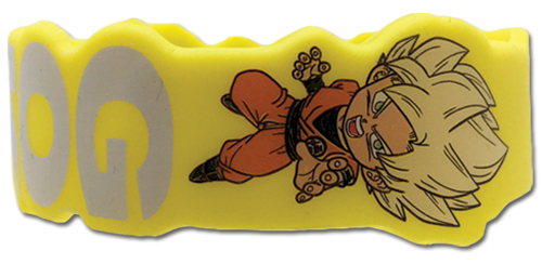Dragon Ball Super - Ss Goku Pvc Wristband, an officially licensed product in our Dragon Ball Super Wristbands department.